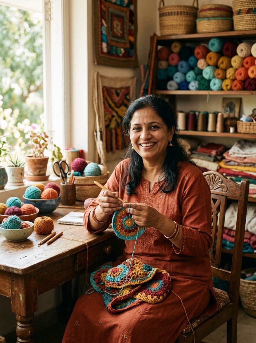 Suman Bala - Founder of TheCrochetSuman